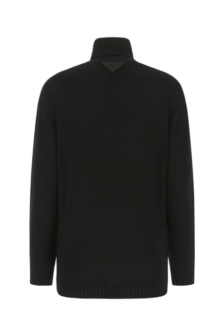 PRADA Luxury Black Cashmere Sweater