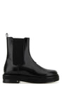 AMI Unisex Leather Ankle Boots