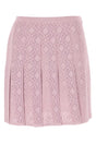 GIVENCHY Chic Pink Viscose Blend Mini Skirt