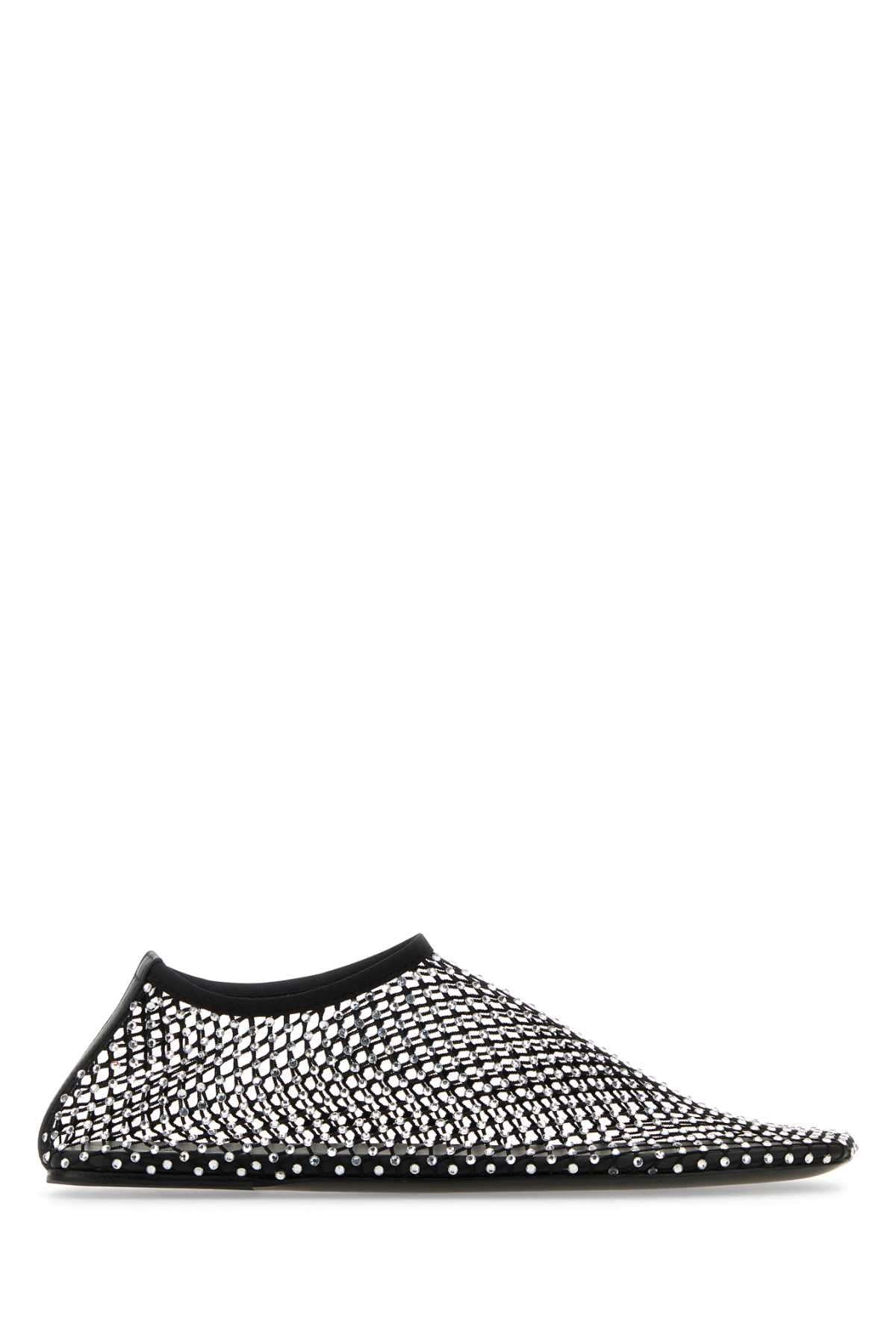 CHRISTOPHER ESBER Embellished Mesh Ballerinas