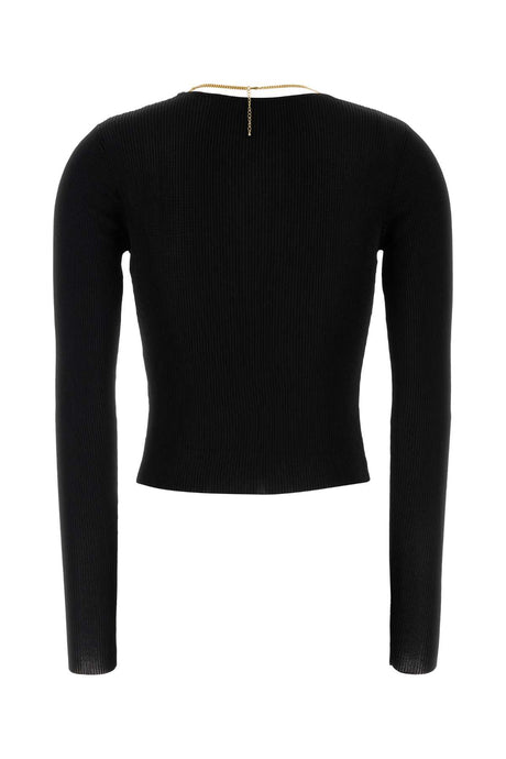 ALEXANDER WANG Chic Black Viscose Top for Women - Perfect for Every Occasion