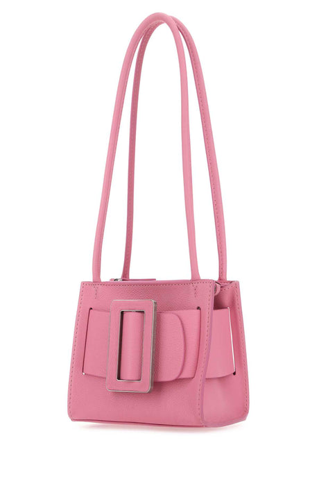 BOYY Mini Soft Shoulder Handbag - Pink Leather