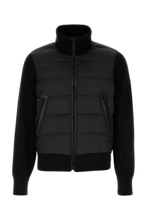 TOM FORD Nylon Down Front Merino Zip Jacket for Men