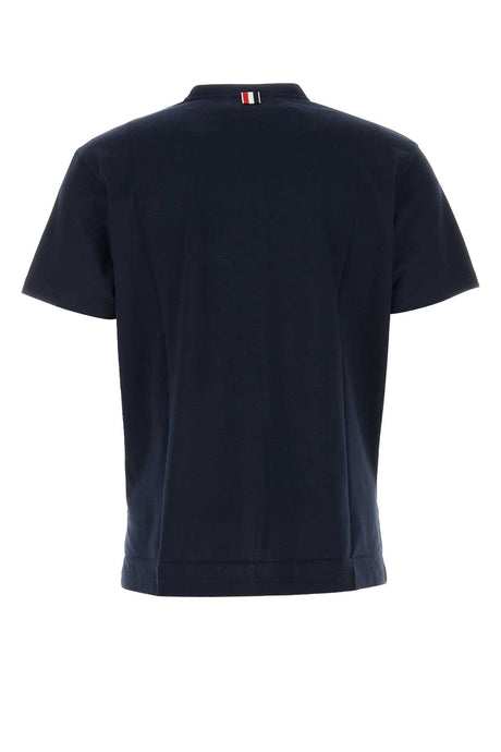 THOM BROWNE Classic Cotton T-Shirt - Men's Regular Fit