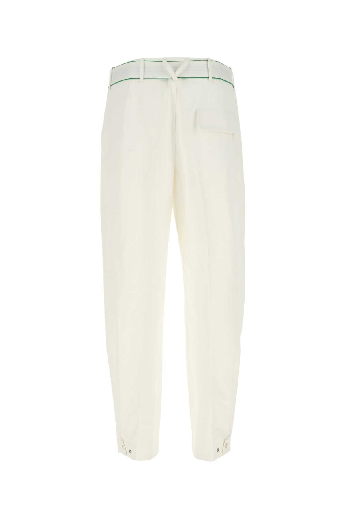 BOTTEGA VENETA Wide-Leg Cotton Pants for Men