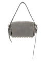 ALEXANDER WANG Mini Grey Nabuk Small Ricco Shoulder Handbag