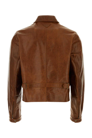 PRADA Stylish Leather Jacket for Men