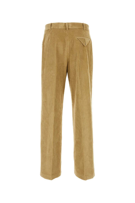 BOTTEGA VENETA Beige Corduroy Pants for Men