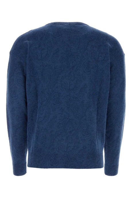 ETRO Embroidered Wool Sweater for Men - Perfect for the 23W Season