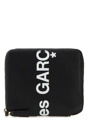 COMME DES GARCONS Sleek Black Mini Leather Wallet