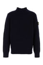 STONE ISLAND Classic Black Wool Sweater for Men