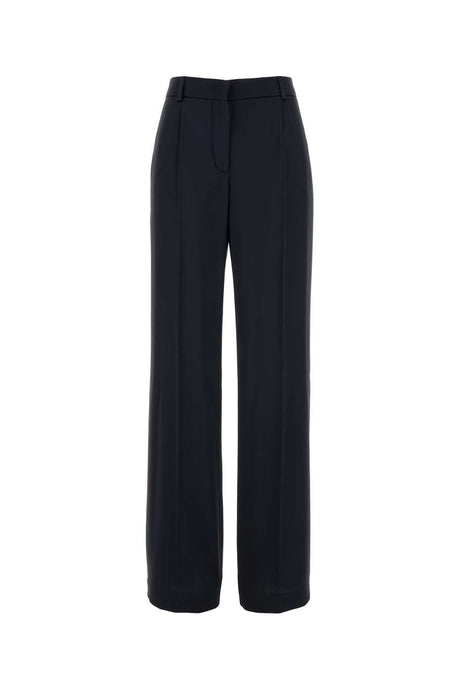 ALBERTA FERRETTI Wide-Leg Satin Pants for Women