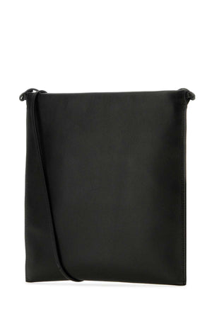 THE ROW Mini Black Nappa Leather Crossbody Handbag