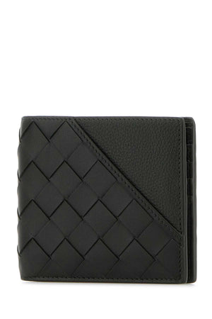 BOTTEGA VENETA Mini Black Leather Wallet