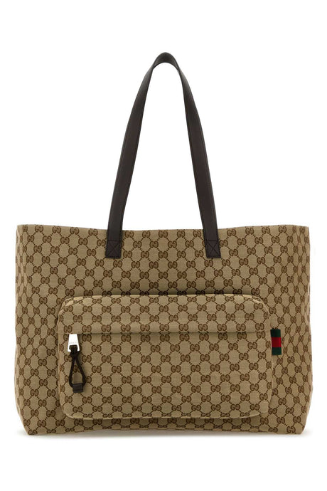 GUCCI Classic GG Fabric Large Shopping Handbag - 45cm