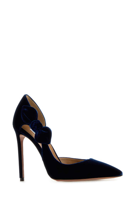 AQUAZZURA Very Bow Tie Pumps with 10.5 cm Heel Height