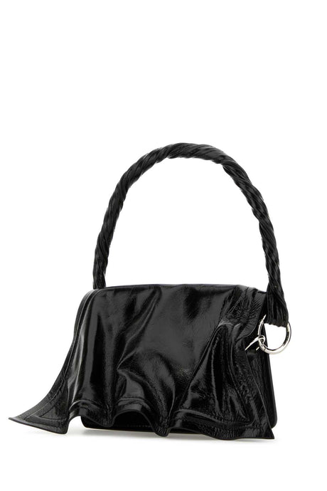 Y PROJECT Mini Black Leather Handbag