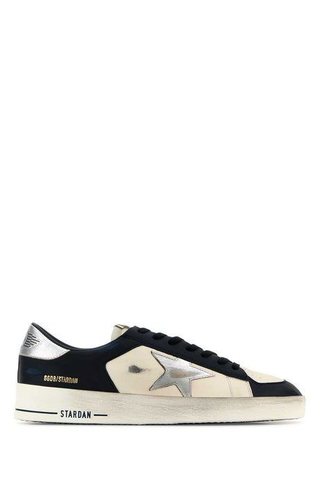 GOLDEN GOOSE DELUXE BRAND Two-Tone Leather Stardan Sneakers for Men