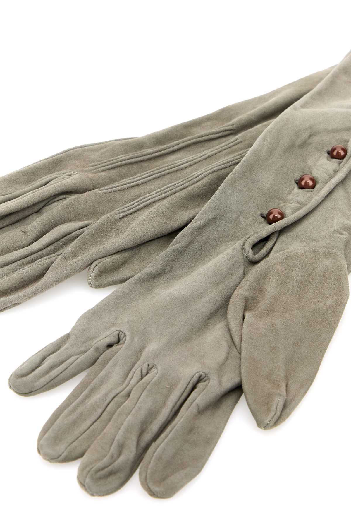 PRADA Elegant Long Suede Gloves for Women