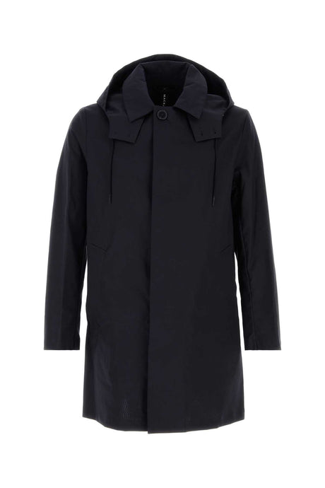 MACKINTOSH Classic Cotton Raincoat for Men - Navy Blue