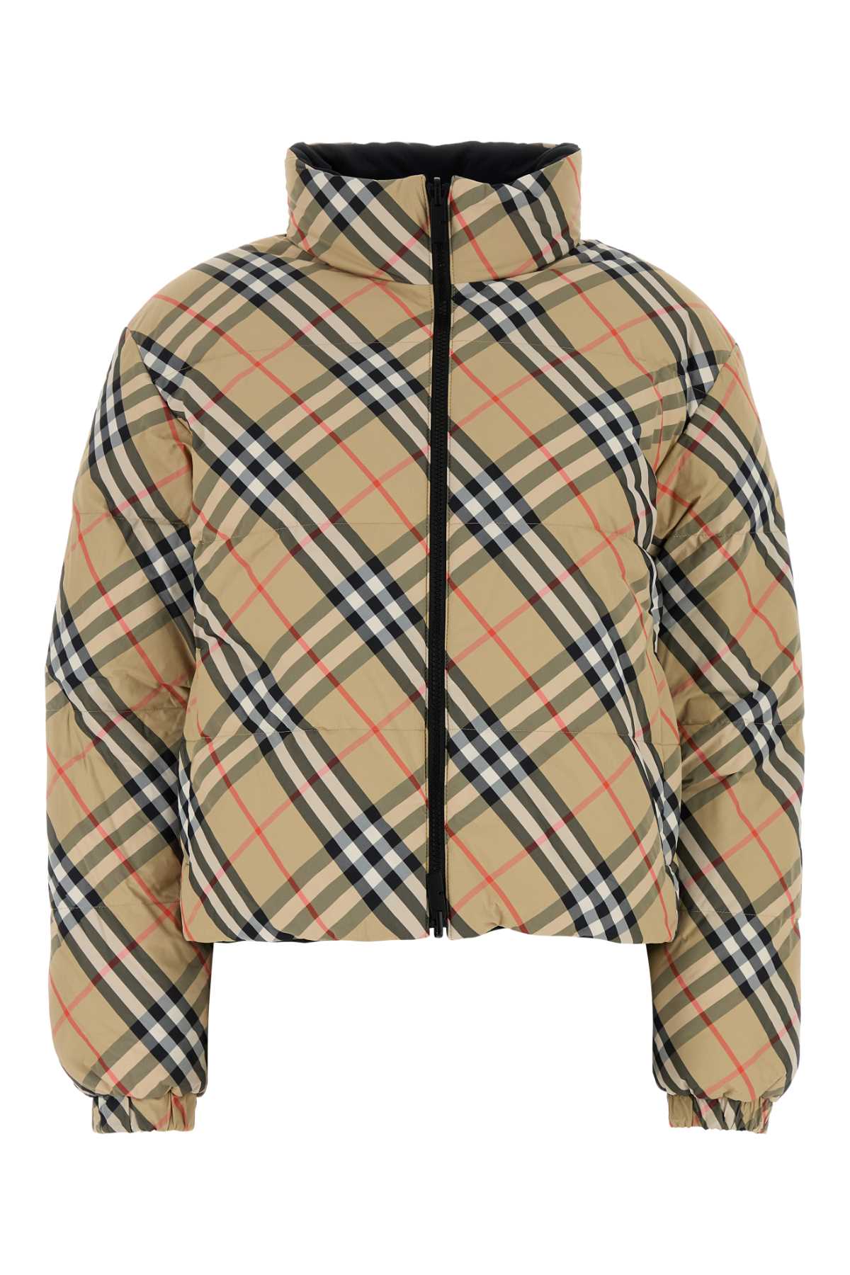 BURBERRY Reversible Printed Nylon Down Jacket for Women