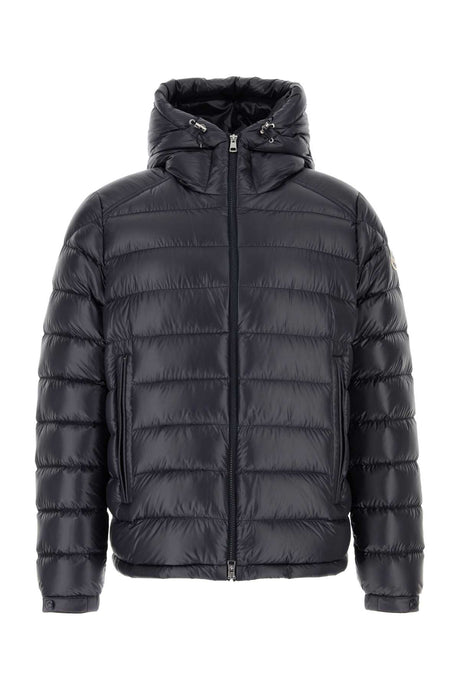 MONCLER Midnight Blue Polyester Business Down Jacket for Men