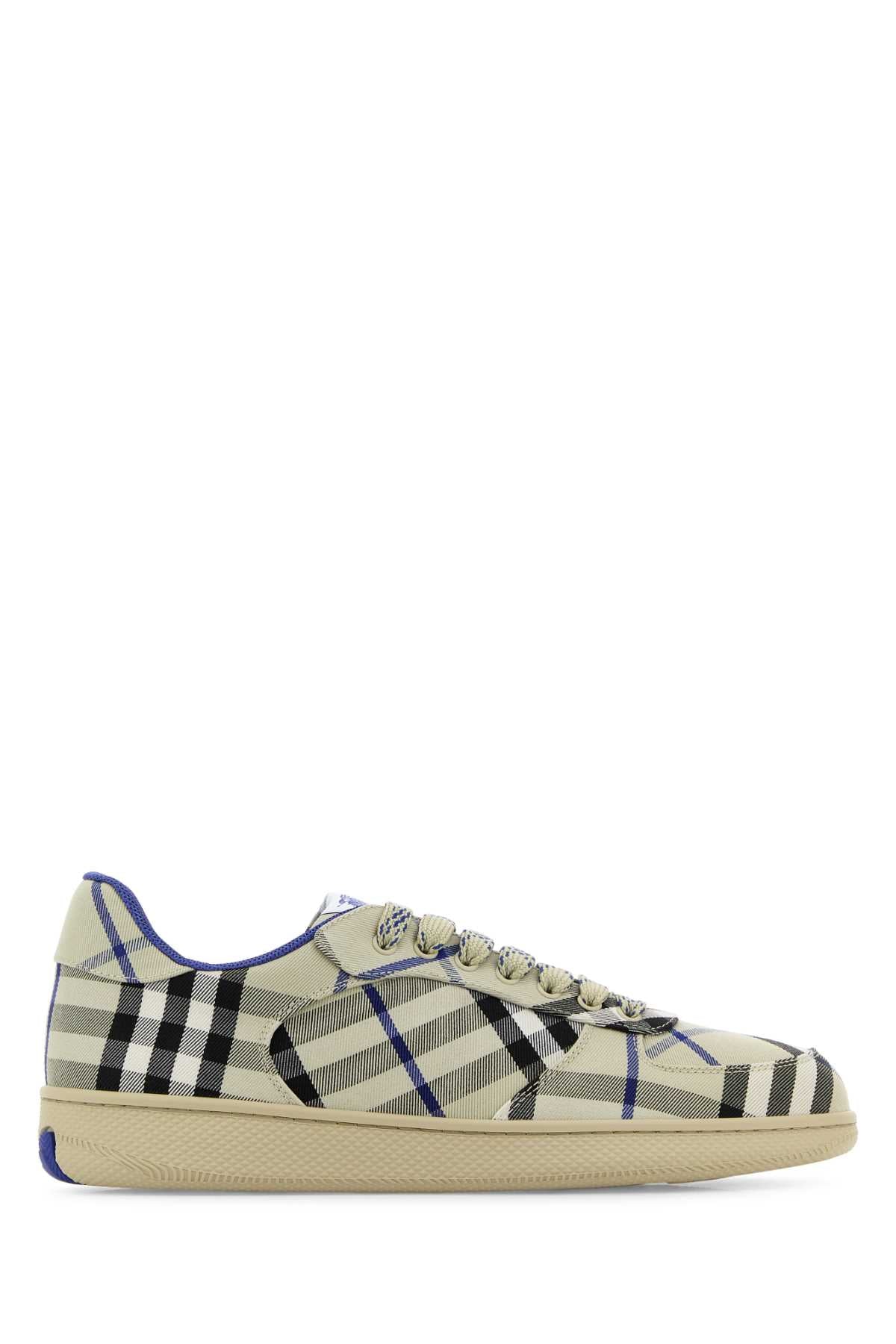 BURBERRY Terrace Check Sneakers for Men