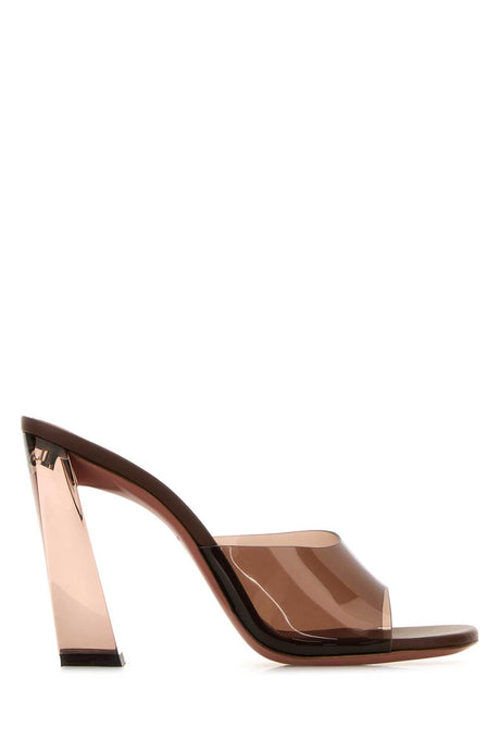 AMINA MUADDI Chic Mini Brigitte Flat with 9.5 cm Heel