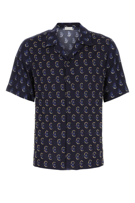 DRIES VAN NOTEN Printed Viscose Shirt for Men - 2024 Collection