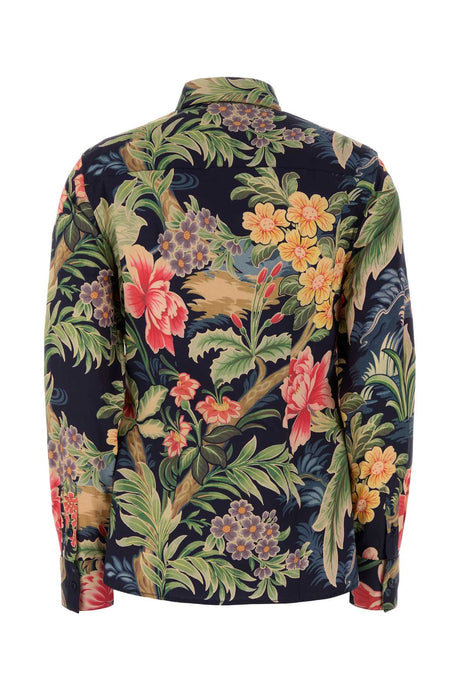 ETRO Floral Printed Stretch Poplin Shirt for Women